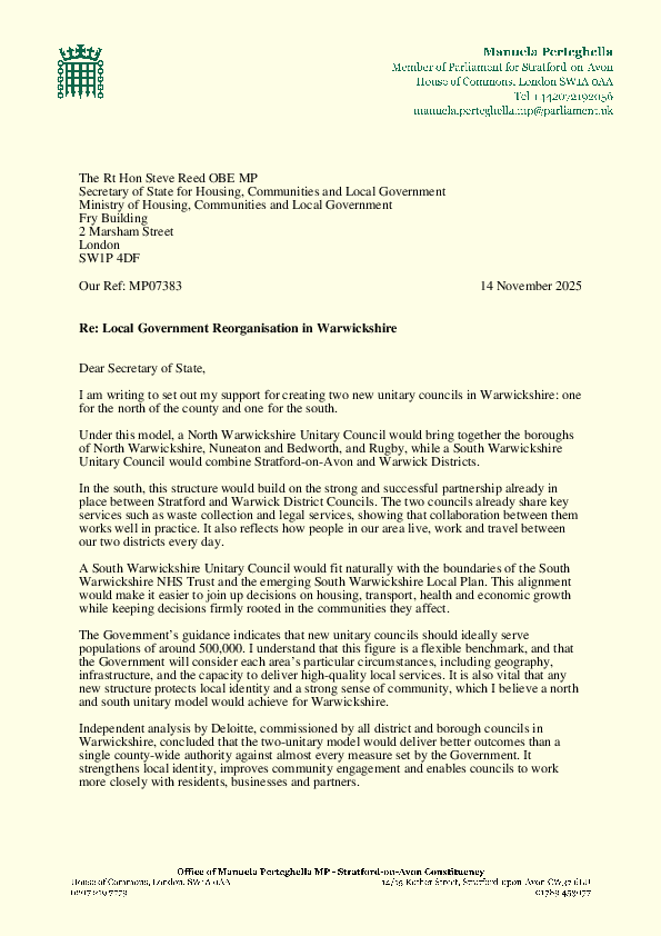 Local Government Warwickshire
