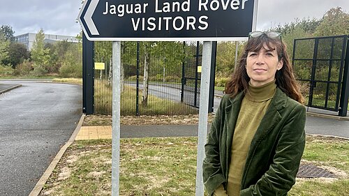 Manuela at JLR
