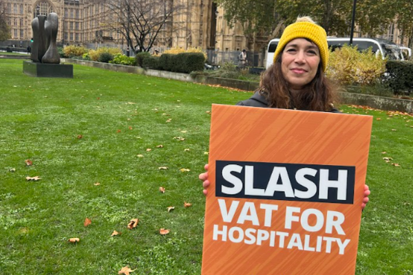 Slash VAT for Hospitality