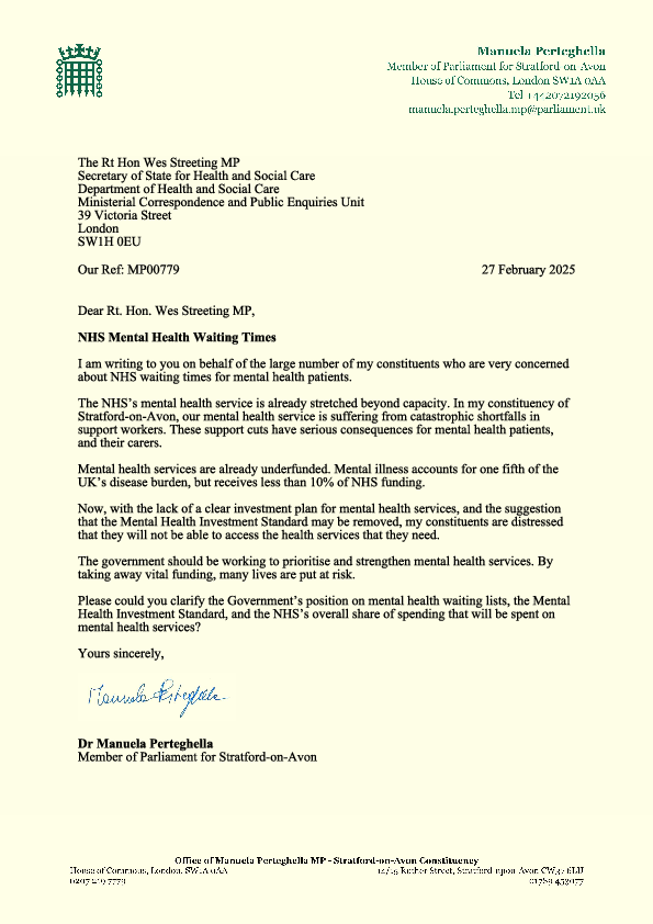 NHS Mental Health Waiting Times
