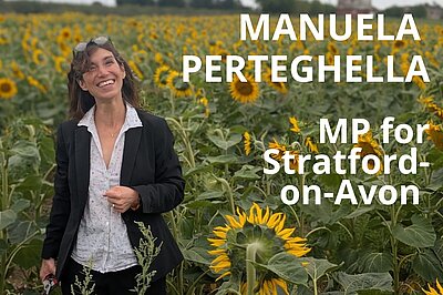 Manuela in sunflowers