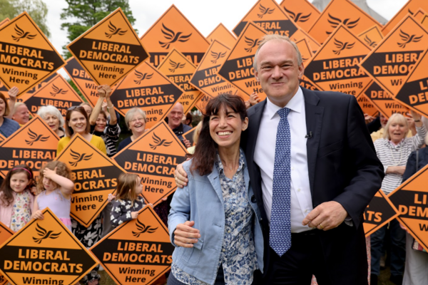 Manuela and Ed Davey